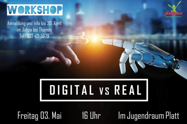 digital vs real_flyer